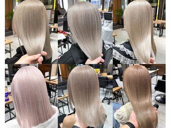 ネクスト 池袋(NEXT)の写真/憧れの透明感へ導く☆ダブルカラー＆ケアブリーチで理想の髪色を叶える♪ダブルカラー/ブリーチ