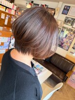 ヘア メイク ココ(hair make coco)&nbsp;【丸みのあるボブオンレイヤー】