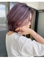 リアラバイアルティナ 船橋店(Liara by artina)&nbsp;ラベンダーグレー/くびれミディアム/ミディアムレイヤー