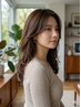 【☆6月限定☆】大人女性の魅力アップ♪カット+白髪ぼかしカラー ¥5900