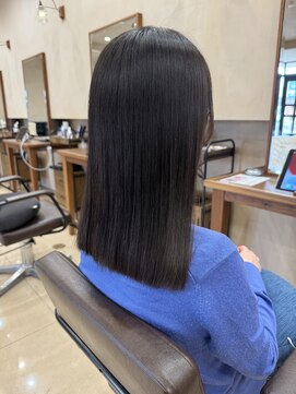 ラーム 宇部高校前店(rame) レイヤースタイル、髪質改善