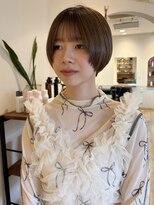 メルト 吉祥寺(melt)&nbsp;顔周りレイヤーショート小顔似合わせ透明感ベージュ吉祥寺20代