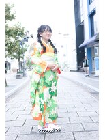 ヘアメイク バースデイ(Hair make Birth Day)&nbsp;十三詣り/成人式/着物ヘア/七五三/浴衣/振袖/振袖ヘア　R様