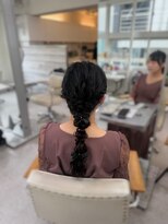 ヘアー アレス(hair ales)&nbsp;ふわふわ編みおろし