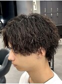 縦落ちツイストスパイラルセンターパート