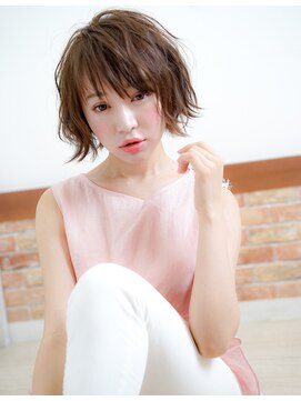 ヘアールーム アート(hair room a to by NYNY) ボブウルフヘアー