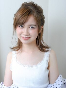 アナザースカイ (another sky) ボブハーフアップ