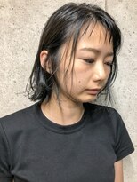 ア セカンド 清藤美容室第弐號(a sekand)&nbsp;[a sekand]暗髪ボブスタイル×ショートバング