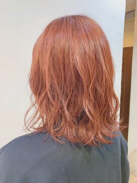 ネオヘアー 曳舟店(NEO Hair) レッド×フェイスフレーミングカラー（曳舟）