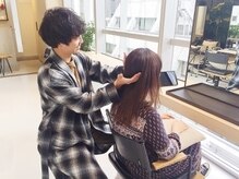 【骨格診断】で頭の形を見て１人１人に合わせたヘアスタイルの提案を致します。「柏/ショートボブ/イルミナ