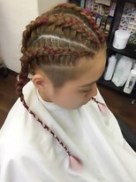 ヘアー クリエイション アミー あびこ店(Hair Creation ami) コーンローでダンス