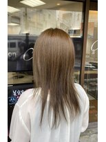 アリオン ブリーチなしのオリーブブラウン【alion】