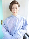 天神【BIRTH】サイドパート×耳掛け束感ショート