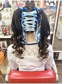 推し活には『激可愛い♪レースアップリボンツインテール』でっ！