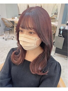 ロンド ロビン 栄(Lond robin) 【Lond robin】木屋元一　前髪/顔まわり/小顔カット/韓国ヘア