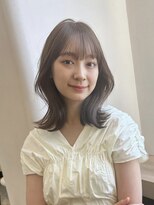 ウェイズトウキョウ 新宿店(Ways TOKYO)&nbsp;シアンベージュ×くびれヘア