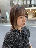 ノス 表参道(NOOS) 髪質改善/ミネコラ/くびれボブ/ボブウルフ/インナーカラー