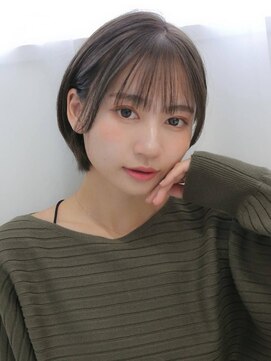 アグ ヘアー イブ 南郷7丁目店(Agu hair eve) 《Agu hair》大人可愛いショート×numberA.ヘアバター