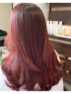 ツミキ(TUMIKI) 顔周りレイヤーピンク