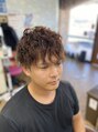 ヘアーサロン ミハト&nbsp;程よいくせ感でスタイリング剤を揉み込むだけで簡単セット