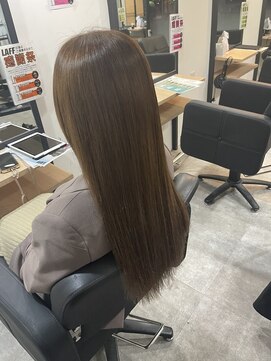 ラフ 難波店(LAFF) #セミディ#シアーカラー#ショートヘア#姫カット#ダークアッシュ