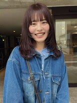 リタ(LITA)&nbsp;【LITA】レイヤーカット ピンクラベンダーカラー  ▽野尻