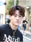フェザーショート　ナチュラルパーマ　ニュアンスパーマ