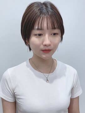 モリオフロムロンドン 松戸店(Morio from London) 【松戸 岩口】耳かけシースルーバングマッシュショート