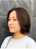 【ミディアムボブ】