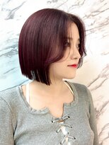 シーテ(Ciete)&nbsp;マロンベージュレイヤーくすみグレージュ韓国巻き前髪20代30代