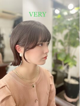 ヴェリーヘアメイク(VERY Hair Make) ミニボブ外ハネ