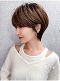 ショートヘア/大人ショート/ショートボブ/30代40代50代/表参道
