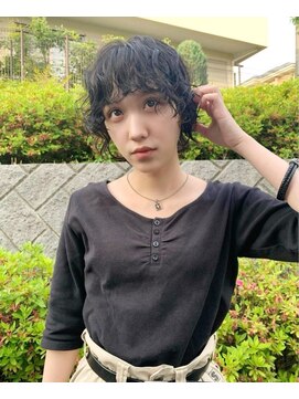 ソイ コンク 下北沢(soi conc) 【short perm】ショートウルフ_ウェーブパーマ_前髪パーマ