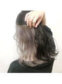 シルバーインナーカラー
