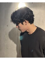 【佐藤翼】シャドウパーマ/波巻きパーマ