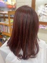 セルフ&nbsp;髪質改善トリートメントカラー