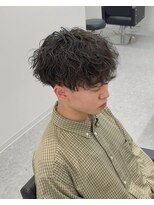 ブライト(BRIGHT)&nbsp;マッシュ波巻きスパイラルパーマ