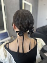 ツインアレンジ/ヘアセット/ヘアアレンジ