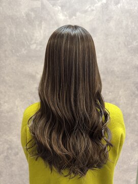 ザ ラブズ ラフズ ヘアー 本店(the loves laughs hair) ナチュラルハイライト/柔らかアッシュベージュ