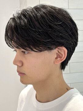 オーシャントーキョー 仙台(OCEAN TOKYO) ニュアンスパーマセンターパートショートフェザーパーマ韓国