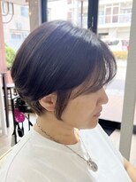 エメヘアデザイン ルイス(Aimer Hair Design Lewis)&nbsp;ショートボブ/レザーカット/弘前市