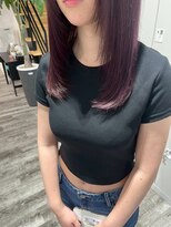 サロンド ベレーザ トータ(salao de beleza tota)&nbsp;ピンクラベンダー×顔周りレイヤー