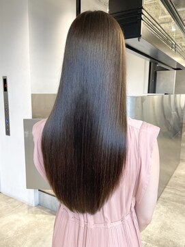 サロウィン 池袋(SALOWIN) 7トーンオリーブベージュ × 美髪ストレート #368