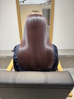 リムルバイアールエイチ(limuL by Яh)&nbsp;根元外した/ブリーチ無しコアチェリーレッド