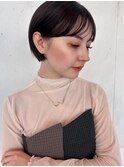 小顔ショート/大人ショート/マッシュショート/表参道