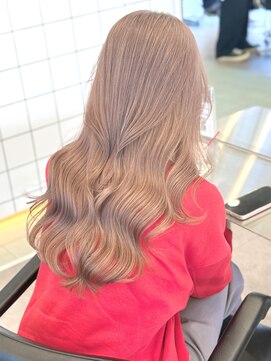 サンクプロジェクト(cinq PROJECT) 原宿韓国顔まわりミルクティーベージュミルクティーブラウン