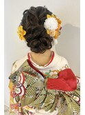 振袖ヘアセット