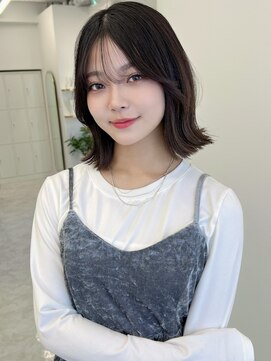 大人カワイイ韓国風くびれヘア