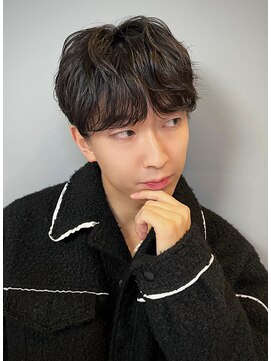 アドール(ADOR) ＃栄韓国シャドウパーマ ＃栄ダウンパーマ＃韓流／渡仲柊人