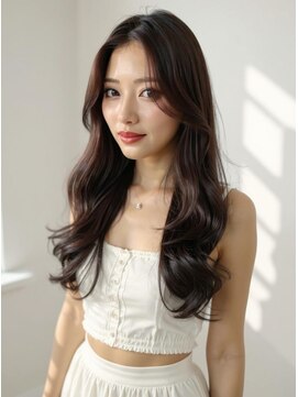 ブロウ ネックス ザ サロン 表参道(VLOW nex the salon) 韓国/韓国レイヤー/チョコレートカラー